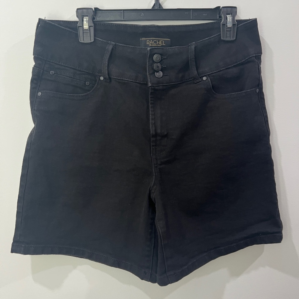 RACHEL Rachel Roy Black Jean Shorts